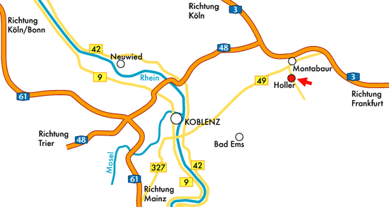 Umgebungsplan Holler